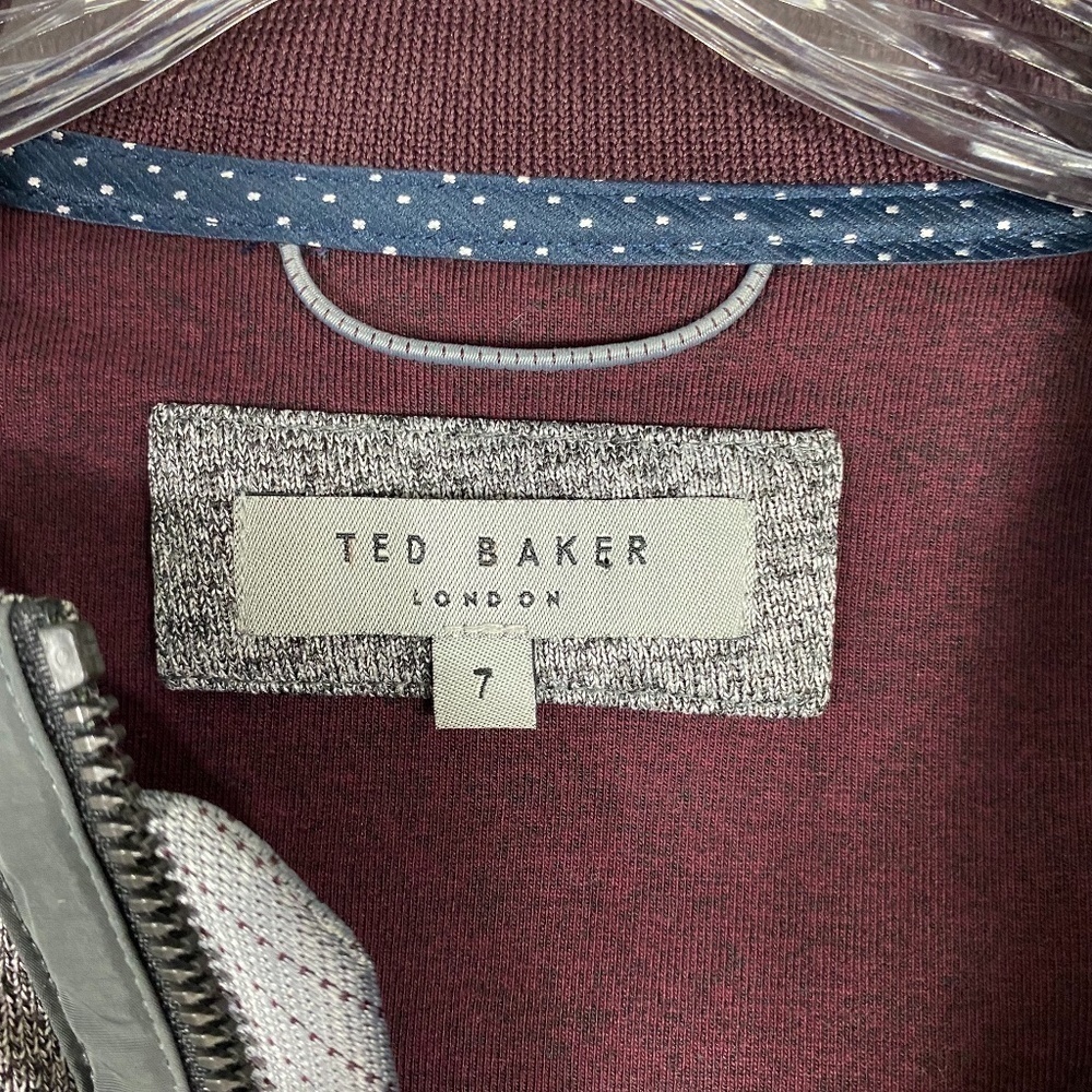 Ted Baker Whooty Full Zip Fleece Jacket SZ 7 UK 3XL - Picture 3 of 8